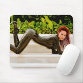 MOUSEPAD - SCHWARZE CATSUIT - Bianca Beauchamp (Mit Mouse)