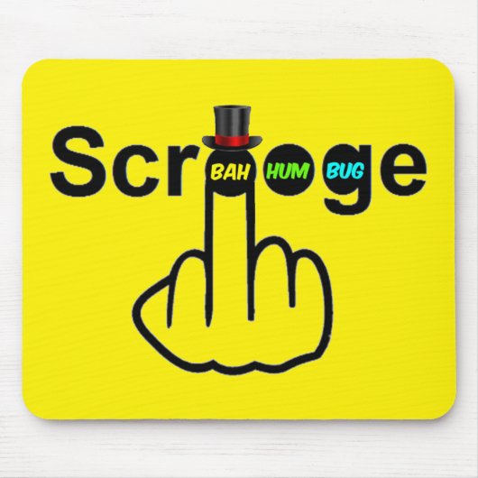 Mousepad Scrooge Dreh (Vorne)