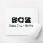 Mousepad SCZ Santa Cruz Bolivia (Mit Mouse)