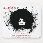 Mousepad sean360x Vögel (Vorne)