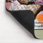 Mousepad Seashells - HAMbyWG (Ecke)