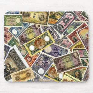MOUSEPAD - SELTENE BANKNOTEN