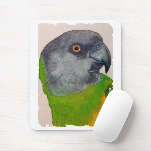 Mousepad - Senegal-Papagei (Mit Mouse)