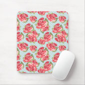 Mousepad Shabby Chic-Rosen-mit BlumenVintages (Mit Mouse)
