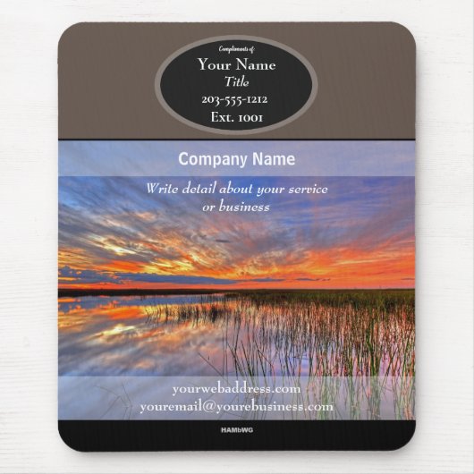 Mousepad Shore - HAMbyWG (Vorne)