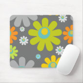 mousepad silbernes Grau des Gänseblümchens (Mit Mouse)