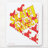 Mousepad: "Skate alles! " Mousepad (Vorne)