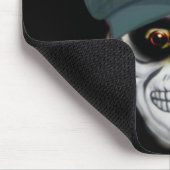 Mousepad Skeleton Head Happy Halloween (Ecke)