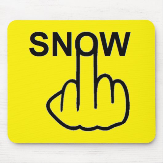 Mousepad Snow Dreh (Vorne)