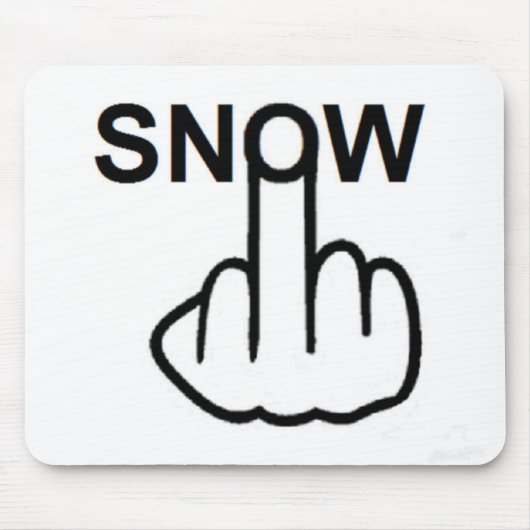 Mousepad Snow Dreh (Vorne)