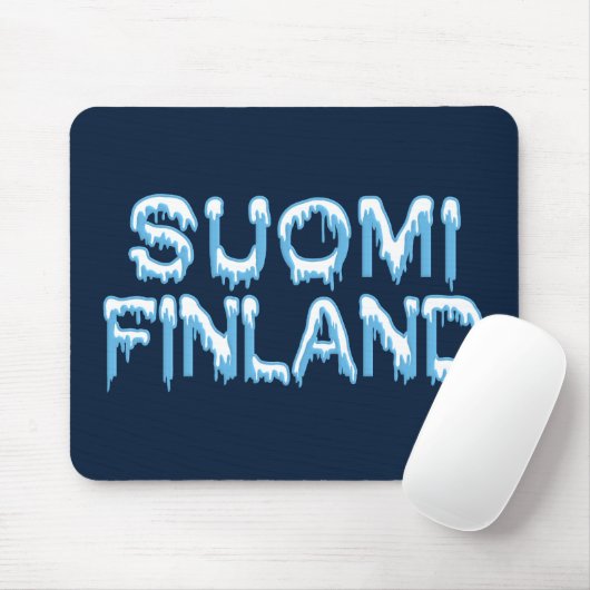 Mousepad Snowy Finland (Mit Mouse)