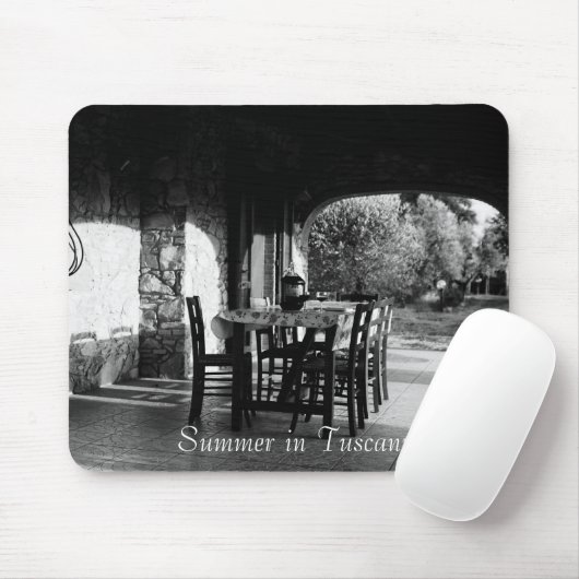 Mousepad: Sommer in Toskana Mousepad (Mit Mouse)