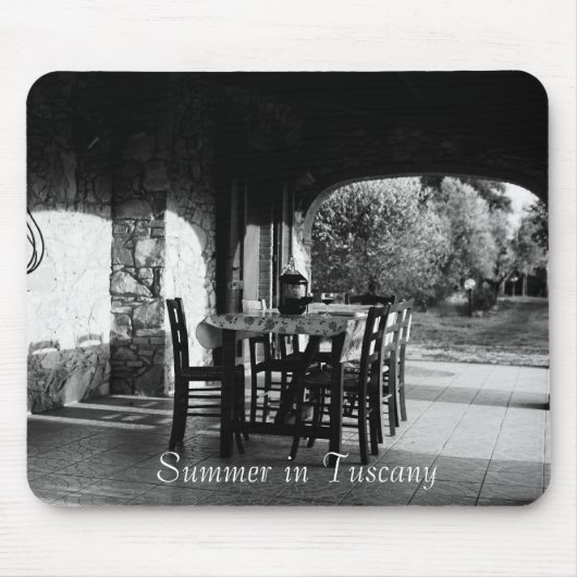 Mousepad: Sommer in Toskana Mousepad (Vorne)