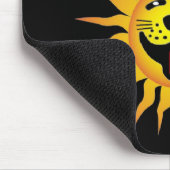 Mousepad Sonnenschein macht mich glücklich (Ecke)