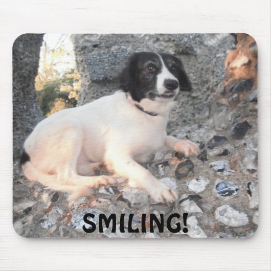 Mousepad Sprollie Besuchen Sie das Schloss Lächeln (Vorne)