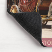 Mousepad: Stagecoach-Fahrt #2 Mousepad (Ecke)