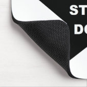 Mousepad Star Dog auf Black Star (Ecke)
