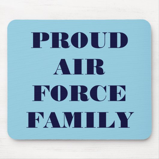 Mousepad-Stolperfliegerfamilie Mousepad (Vorne)