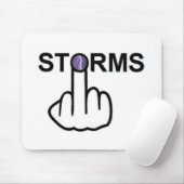 Mousepad-Stürme Gedreht Mousepad (Mit Mouse)