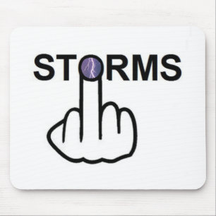 Mousepad-Stürme Gedreht Mousepad
