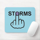 Mousepad-Stürme Gedreht Mousepad (Mit Mouse)