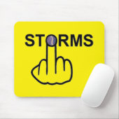 Mousepad-Stürme Gedreht Mousepad (Mit Mouse)
