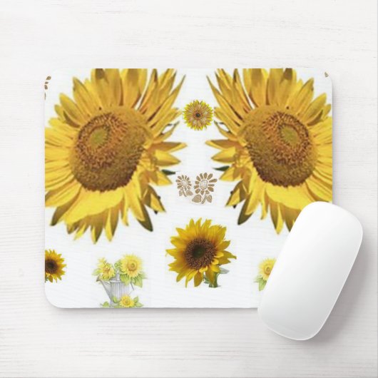 Mousepad Sunflower (Mit Mouse)