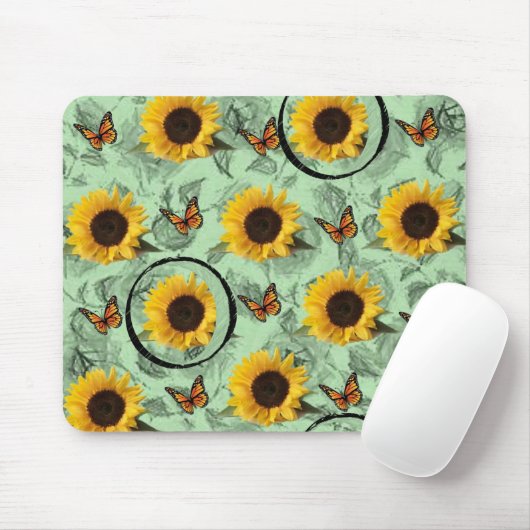 Mousepad Sunflower (Mit Mouse)
