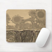 Mousepad Sunflower (Mit Mouse)