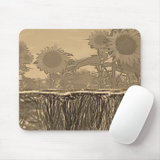 Mousepad Sunflower (Mit Mouse)
