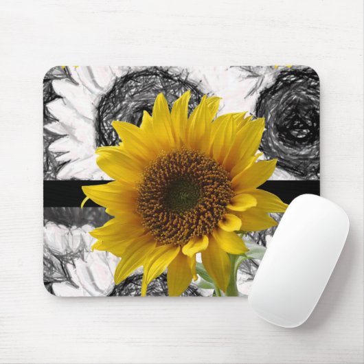 Mousepad Sunflower (Mit Mouse)