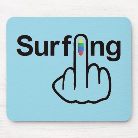 Mousepad Surfing Dreh (Vorne)