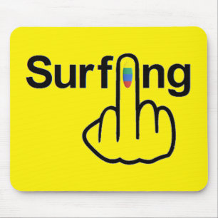 Mousepad Surfing Dreh