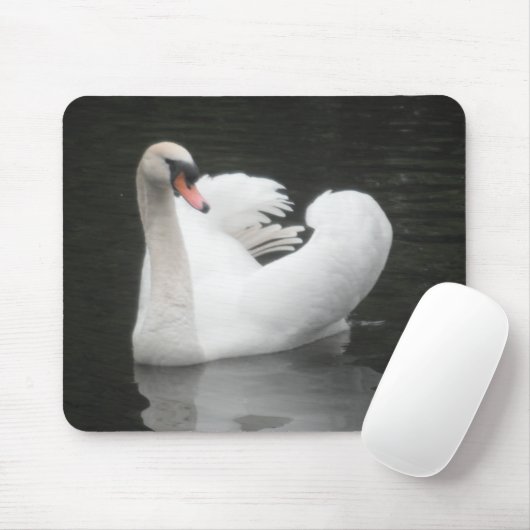 Mousepad Swan Schwimmen (Mit Mouse)