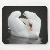 Mousepad Swan Schwimmen (Vorne)