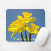 Mousepad Teachers Daffodils, der beste Lehrer der (Mit Mouse)