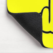 Mousepad Terrorism Gedreht (Ecke)