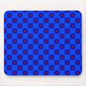 Mousepad Theater Blau und Rot Muster (Vorne)