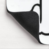 Mousepad Time Gedreht (Ecke)