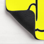 Mousepad Time Gedreht (Ecke)