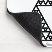 Mousepad Triângulo de Sierpiński (Ecke)