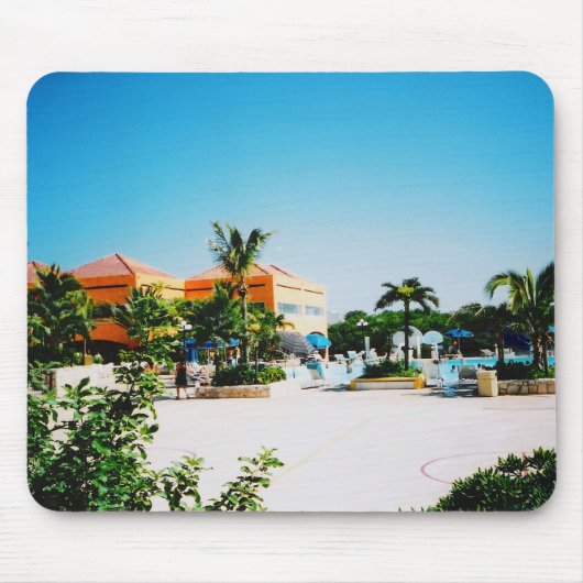 Mousepad Tropical Pool (Vorne)