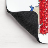 Mousepad UK Flag God Rettete The Queen (Ecke)