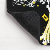 Mousepad – Urban Tree Owl & Wealth Surreal Pop-Art (Ecke)