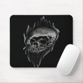 Mousepad - Vampirs-Schädel (Mit Mouse)