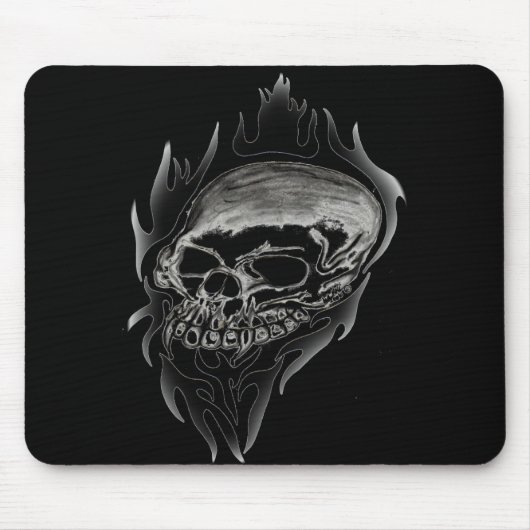 Mousepad - Vampirs-Schädel (Vorne)