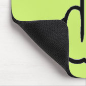 Mousepad-Verbrechen ist kriminell Mousepad (Ecke)