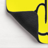 Mousepad-Verbrechen ist kriminell Mousepad (Ecke)