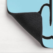 Mousepad-Verbrechen ist kriminell Mousepad (Ecke)