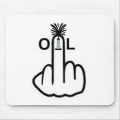 Mousepad-Verbrechen ist kriminell Mousepad (Vorne)